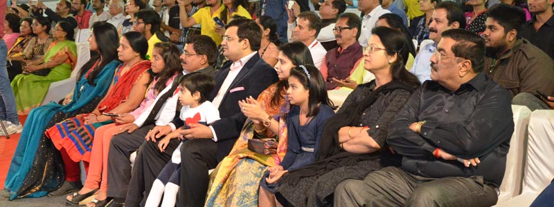 An active participation of Mr Karan Mittal with family @ Indore Literature Festival